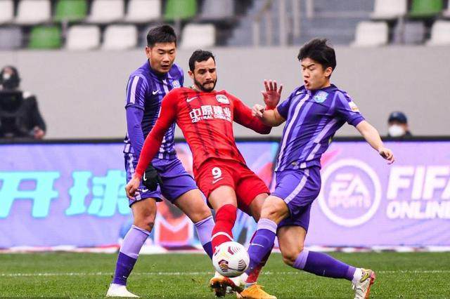 开云体育官网-【中超】卡兰加头槌马格诺救主 河南1比1战平天津