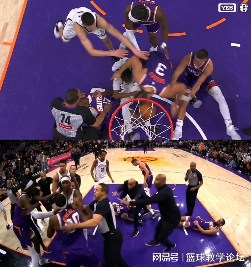 开云体育app-多人混战！拦都拦不住！NBA再次爆发冲突
